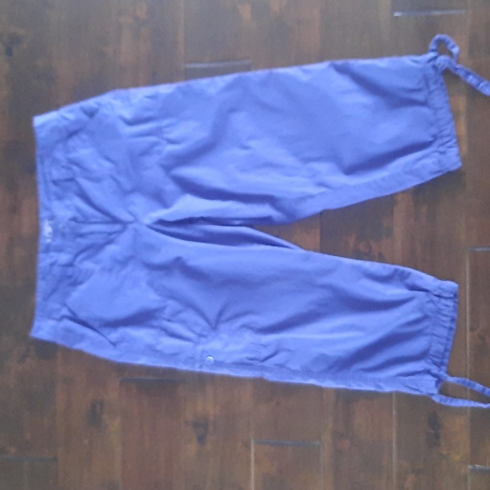 LOFT Original Crop Blue Capris